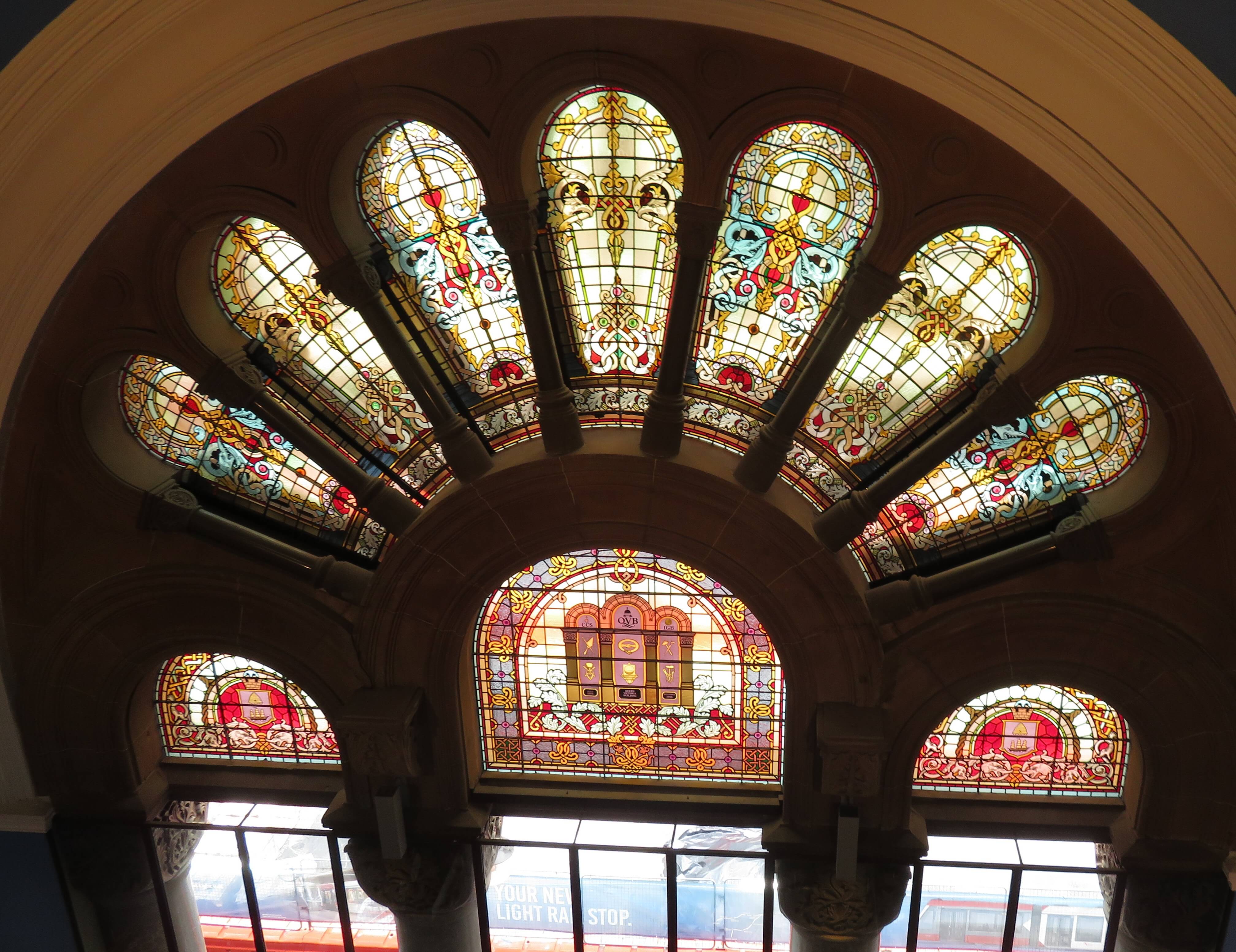 Queen Victoria Building windows