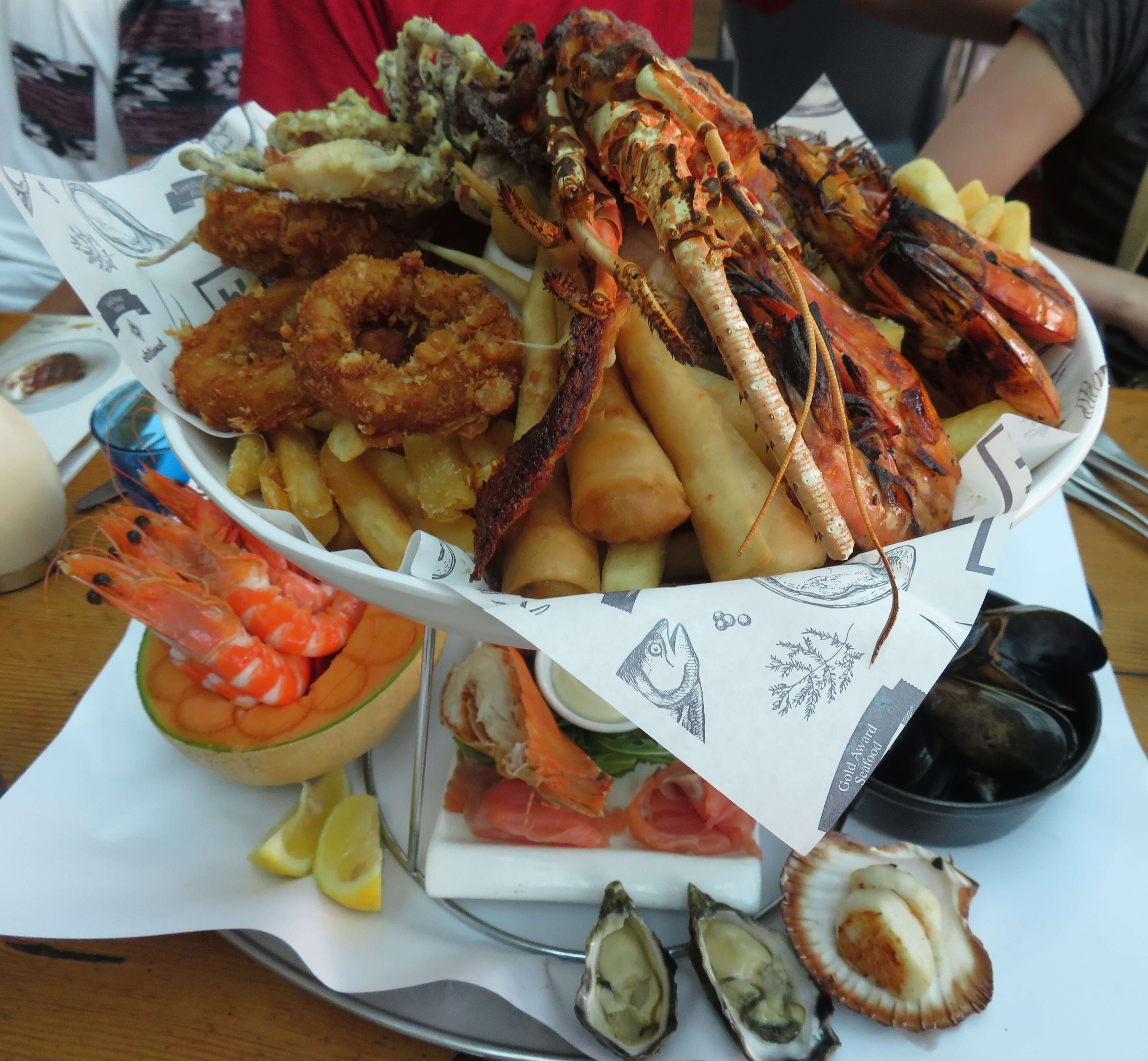 Delicious Seafood Dinner