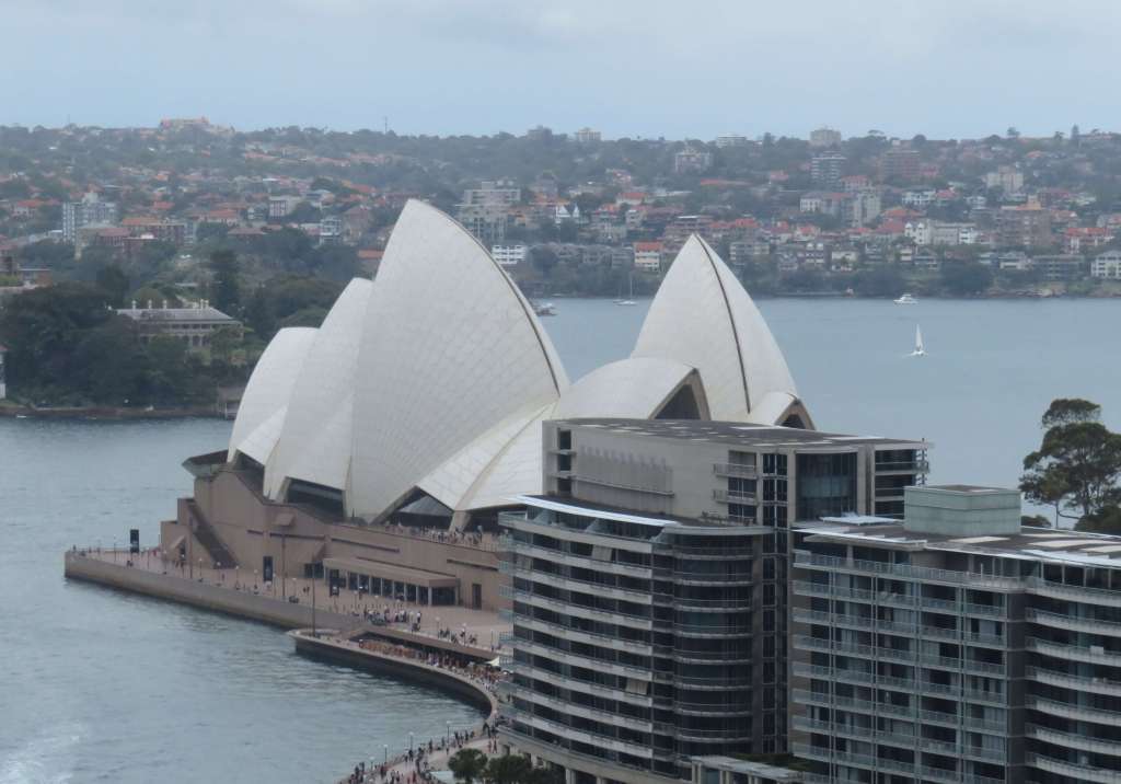 Fantastic Sydney Harbor and Opera House View from Hotel Room